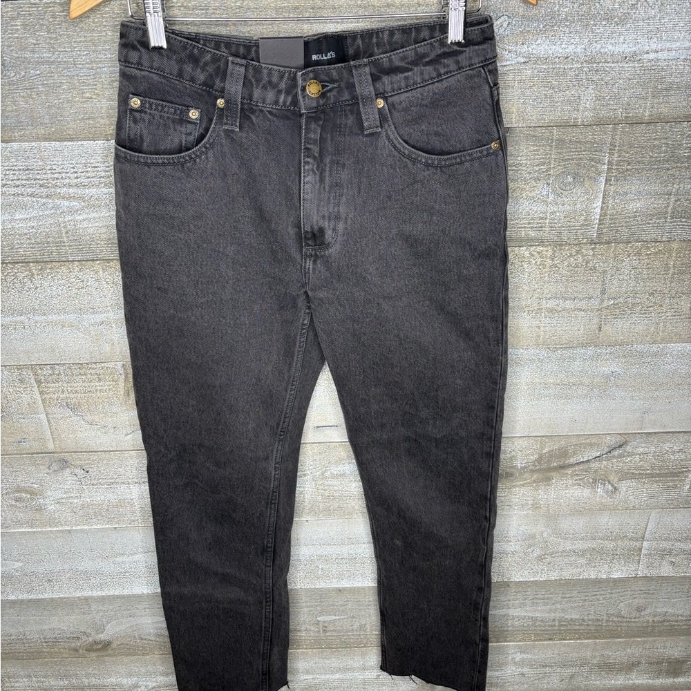 Rolla's Revolve NWT black relaxed fit black jeans 28